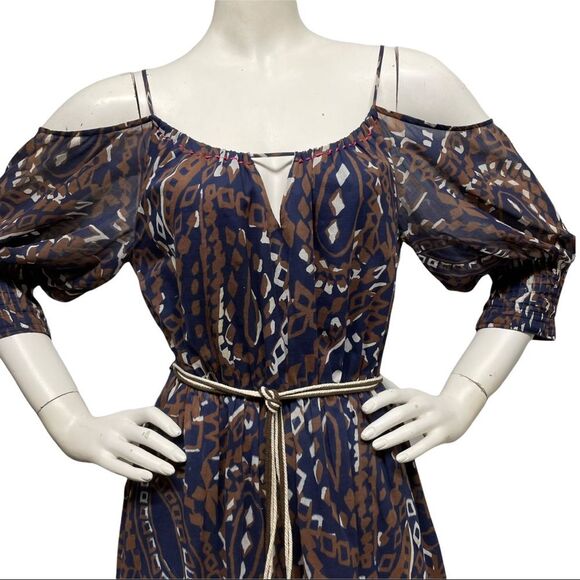 ANTHROPOLOGIE  Convivial PomPom TASSEL Dress 6 8 - Picture 7 of 15